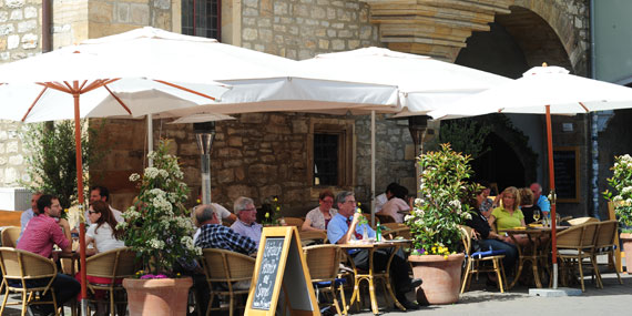 Terrasse auf dem Wenigemarkt